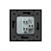 Mechanical Light Switch Single 2 Way - Black