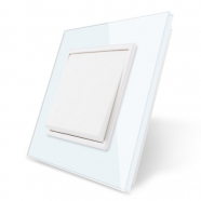 Mechanical Light Switch Single 2 Way - White