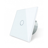 Touch Light Switch Single 2 Way - White